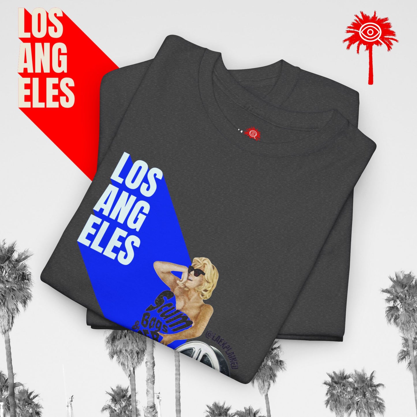 Blue Sc*mbags and Superstars Tee