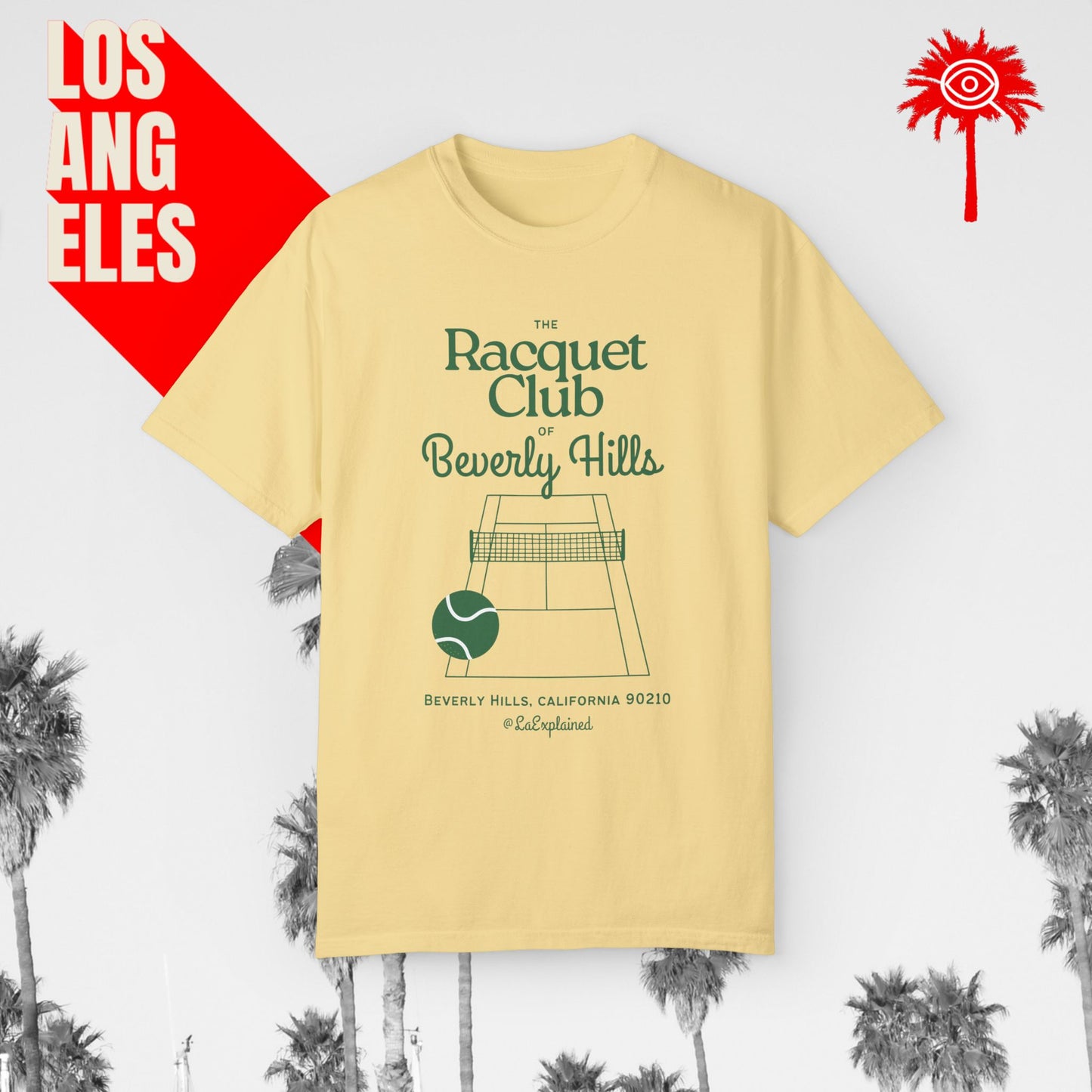 Retro Beverly Hills Racquet Club Tee