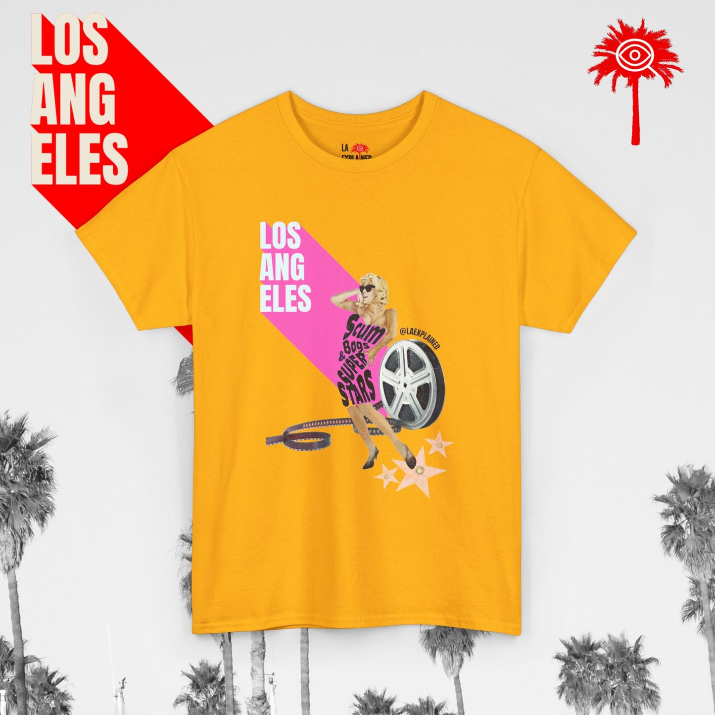 Pink Sc*mbags and Superstars Tee