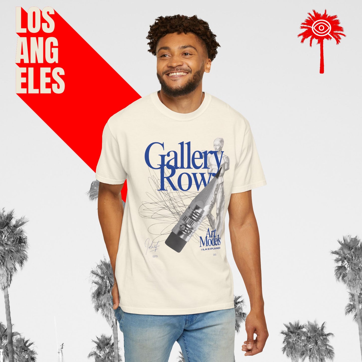 Gallery Row Sketchpad Tee Unisex