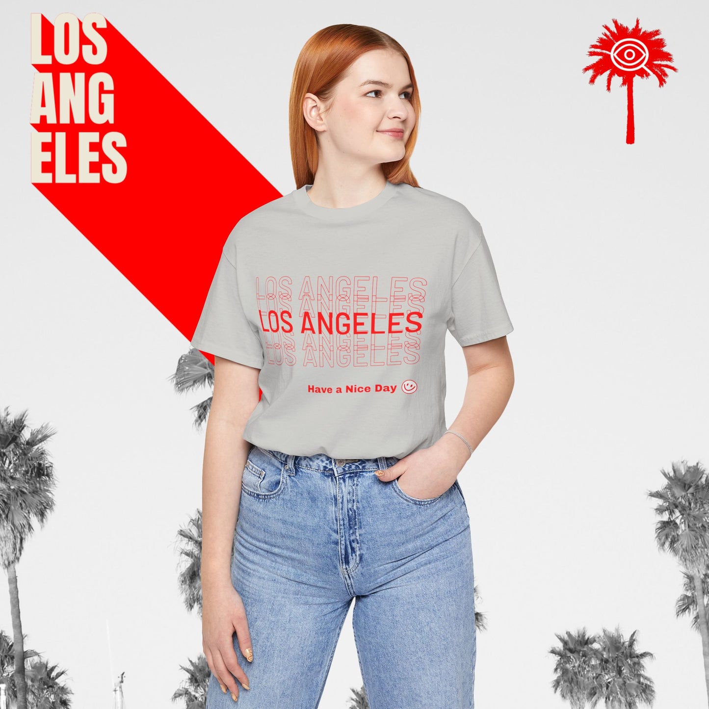 Women's Ice Grey THANK YOU L.A.F.D. Fundraiser Tee