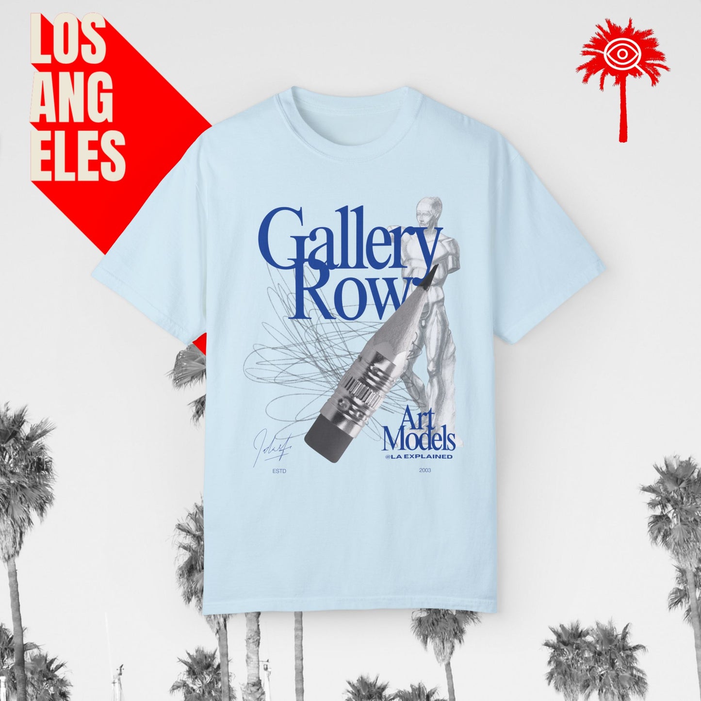 Gallery Row Sketchpad Tee Unisex